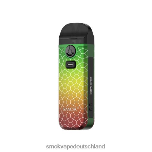 SMOK Nord 4 Bausatz Rasta grüne Rüstung N088P274 SMOK E Zigarette Anleitung